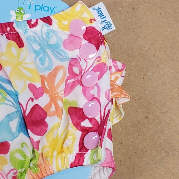 I-Play Swimsuit Diaper 4T Multicolor - Picture 4 of 6